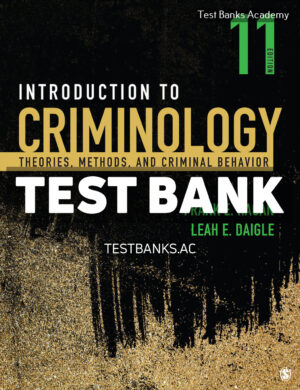 Introduction to Criminology 11th Hagan Test Bank