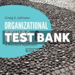 Organizational Ethics 6th Johnson Test Bank