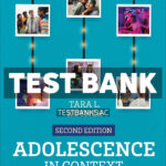 Adolescence in Context 2nd Kuther Test Bank