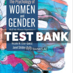 Psychology of Women and Gender 11th Else-Quest Test Bank
