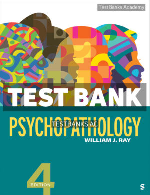 Psychopathology 4th Ray Test Bank