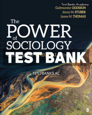 Power of Sociology 1st Oddsson Test Bank