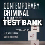 Contemporary Criminal Law 7th Lippman Test Bank
