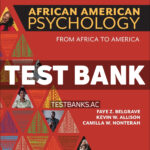 African American Psychology 5th Belgrave Test Bank