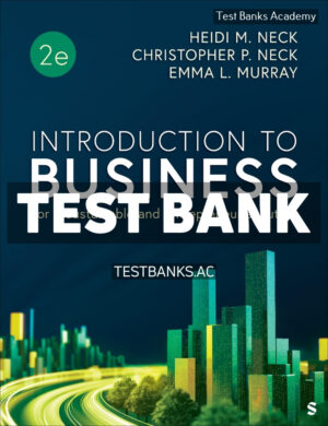 Introduction to Business 2nd Neck Test Bank