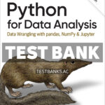 Python for Data Analysis 3rd McKinney Test Bank