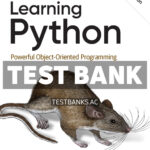 Learning Python 6th Lutz Test Bank