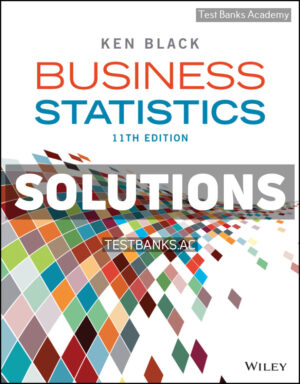 Business Statistics 11th Black Solutions Manual