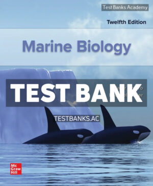 Marine Biology 12th Castro Test Bank