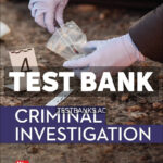 Criminal Investigation 13th Swanson Test Bank