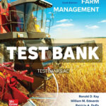 Farm Management 10th Kay Test Bank