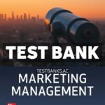 Marketing Management 2025 Release 1st Marshall Test Bank