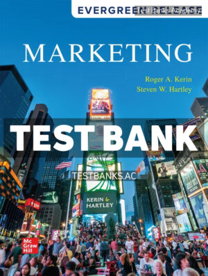 Marketing 2025 Release 1st Kerin Test Bank