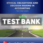 Ethical Obligations and Decision - Making in Accounting - Text and Cases 2025 Release 1st Mintz Test Bank
