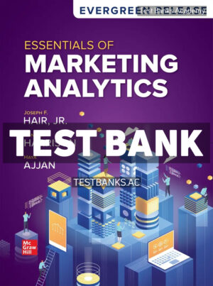 Essentials of Marketing Analytics 2024 Release 1st Hair Test Bank