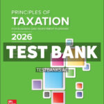 Principles of Taxation for Business and Investment Planning 2026 Release 1st Jones Test Bank
