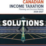 Canadian Income Taxation 2026 2027 2026 Canadian Release 1st Buckwold Solutions Manual