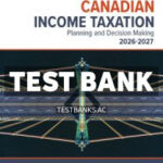 Canadian Income Taxation 2026 2027 2026 Canadian Release 1st Buckwold Test Bank