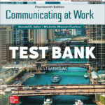 Communicating at Work ISE 14th Adler Test Bank