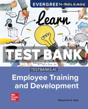 Employee Training & Development 2026 Release 1st Noe Test Bank