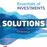 Essentials of Investments 2024 Release 1st Bodie Solutions Manual