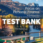 Focus on Personal Finance 2024 Release 1st Kapoor Test Bank