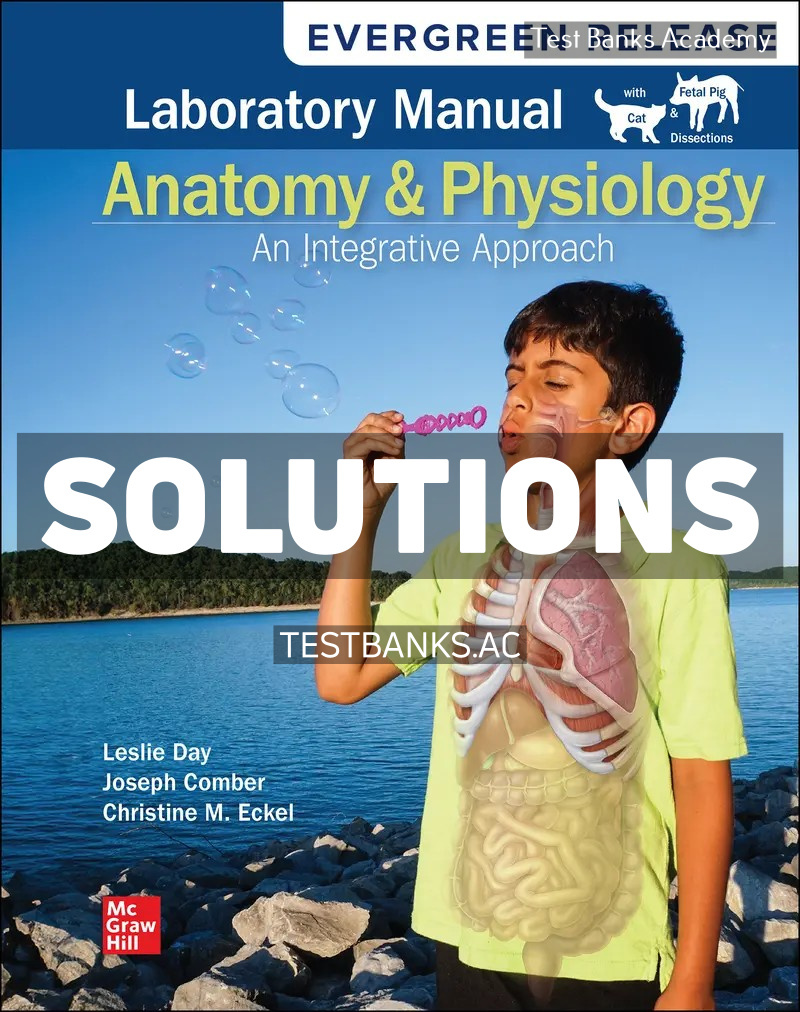 9781265220143-SOLUTIONS Lab Manual to accompany McKinleys Anatomy & Physiology 2025 Release 1st McKinley Solutions Manual
