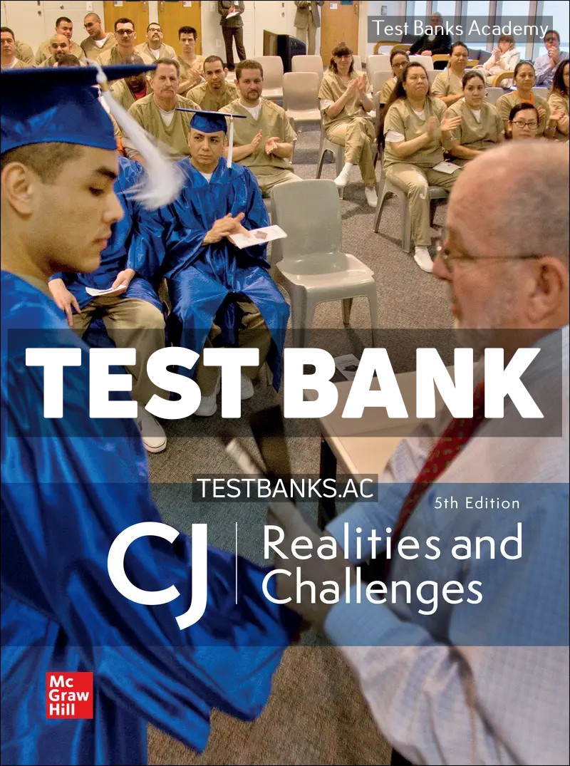9781265312381-TEST-BANK CJ - REALITIES AND CHALLENGES 5th Masters Test Bank