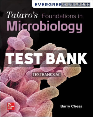 Talaros Foundations in Microbiology 2026 Release 1st Chess Test Bank