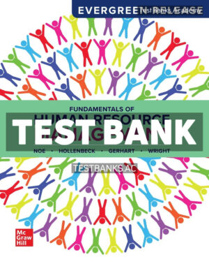 Fundamentals of Human Resource Management 2024 Release 1st Noe Test Bank