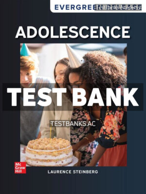 Adolescence 2025 Release 1st Steinberg Test Bank