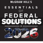 McGraw Hills Essentials of Federal Taxation 2026 1st Spilker Solutions Manual