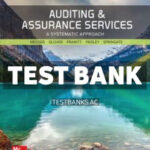 Auditing And Assurance Services 2026 Canadian Release 1st Messier Test Bank