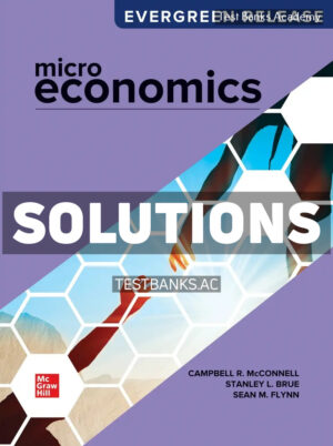Microeconomics 2026 Release 1st McConnell Solutions Manual