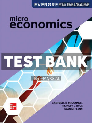 Microeconomics 2026 Release 1st McConnell Test Bank