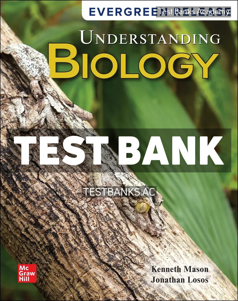 9781266520938-TEST-BANK Understanding Biology 2026 Release 1st Mason Test Bank