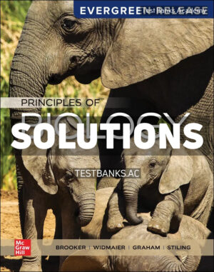 Principles of Biology 2026 Release 1st Brooker Solutions Manual