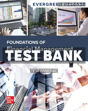 Foundations of Financial Management 2025 Release 1st Block Test Bank