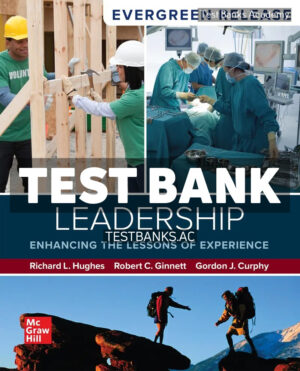 Leadership - Enhancing the Lessons of Experience 2025 Release 1st Hughes Test Bank