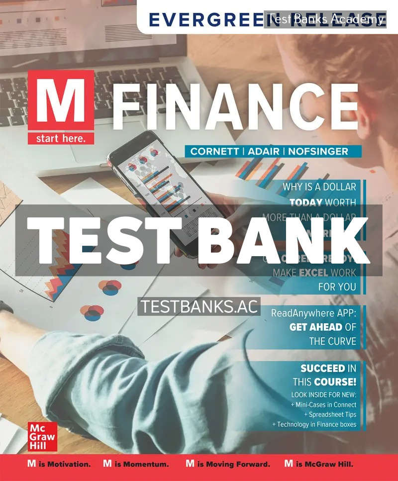 9781266624827-TEST-BANK M Finance 2026 Release 1st Cornett Test Bank