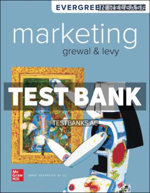 Marketing 2024 Release 1st Grewal Test Bank