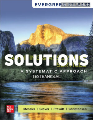 Auditing & Assurance Services - A Systematic Approach 2025 Release 1st Messier Solutions Manual