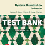 Dynamic Business Law - The Essentials 2026 Release 1st Kubasek Test Bank