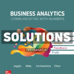 Business Analytics 2025 Release 1st Jaggia Solutions Manual