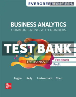 Business Analytics 2025 Release 1st Jaggia Test Bank