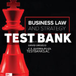 Business Law and Strategy 2026 Release 1st Melvin Test Bank