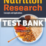 Nutrition Research 2nd Drummond Test Bank