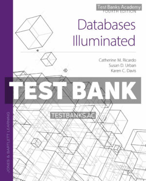 Databases Illuminated 4th Ricardo Test Bank