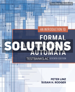 Introduction to Formal Languages and Automata 7th Linz Solutions Manual