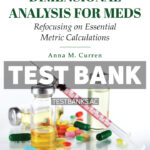 Dimensional Analysis for Meds 6th Curren Test Bank